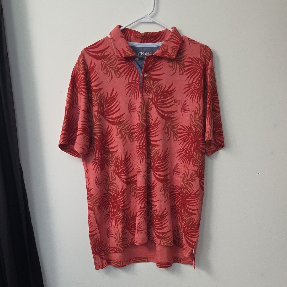 Chaps Men's Red Polo Shirt